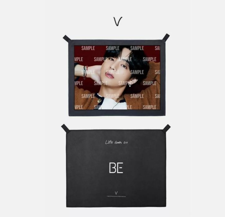 (未開封新品) （防弾少年団 ）BTS BE ALBUM OFFICIAL GOODS FABRIC POSTER