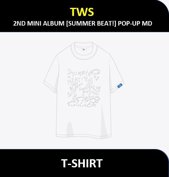 【公式MD】 TWS - (03 T-SHIRT) / 2ND MINI ALBUM [SUMMER BEAT!] POP-UP MD