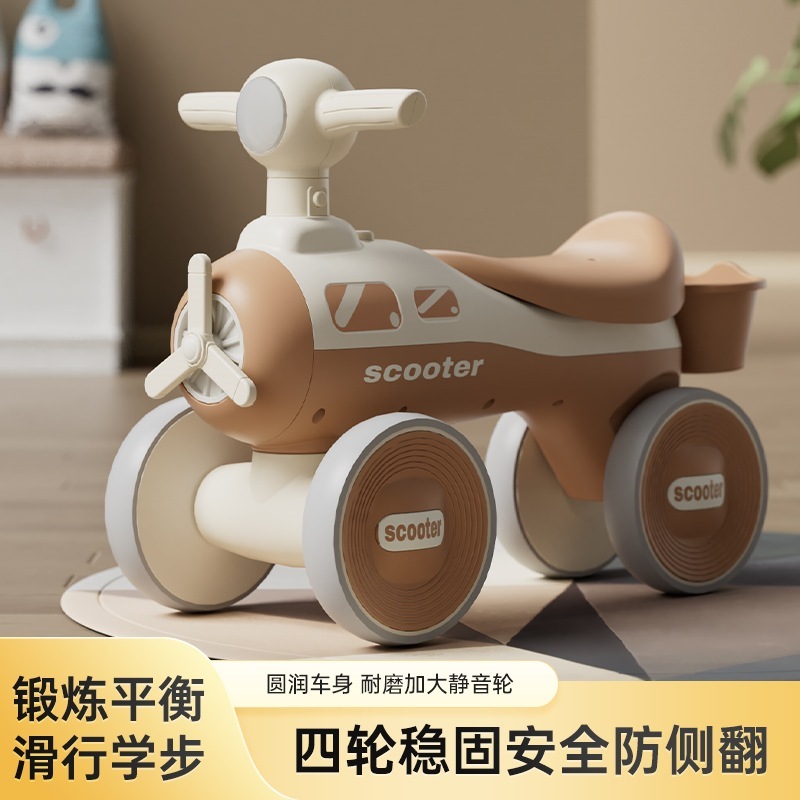 子供用バランスカー 1歳 四輪ペダルなし 男女 赤ちゃん 赤ちゃん 滑り台 幼児 滑り台車