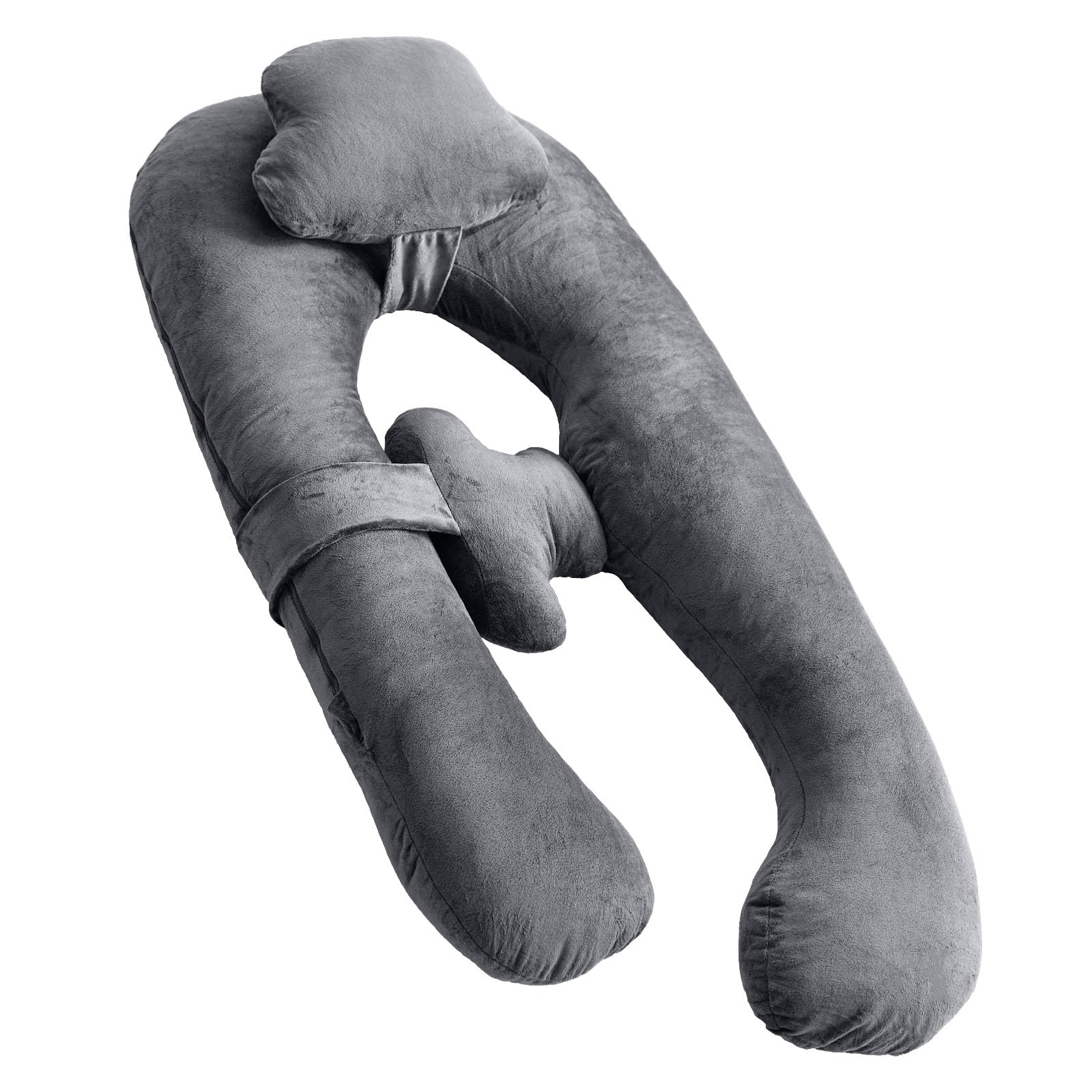 抱き枕 妊婦 だきまくら 全身枕 Homiin 授乳クッション 男女兼用 多機能u字型 全身を包み込む抱き枕 ピロー腰クッション付き 快眠 グッズランキング 背もたれ 体圧分散 高さ調整可 カバー洗え