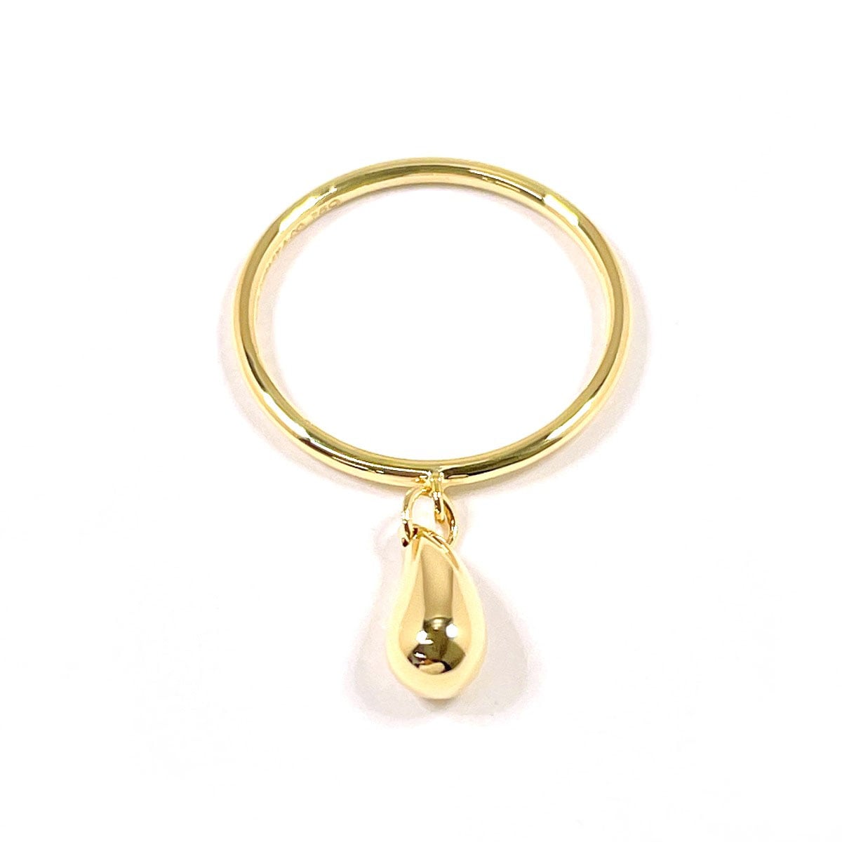 エルサペレッティ ティアドロップ リング・指輪 ゴールド K18イエローゴールド 9号 レディース 55,000円