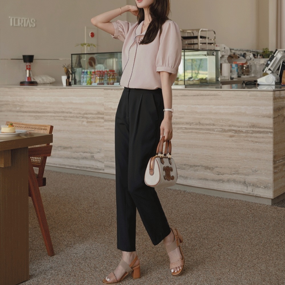 クリック&ファニーコールドスリムセミバッグスラックス [SMLサイズ]