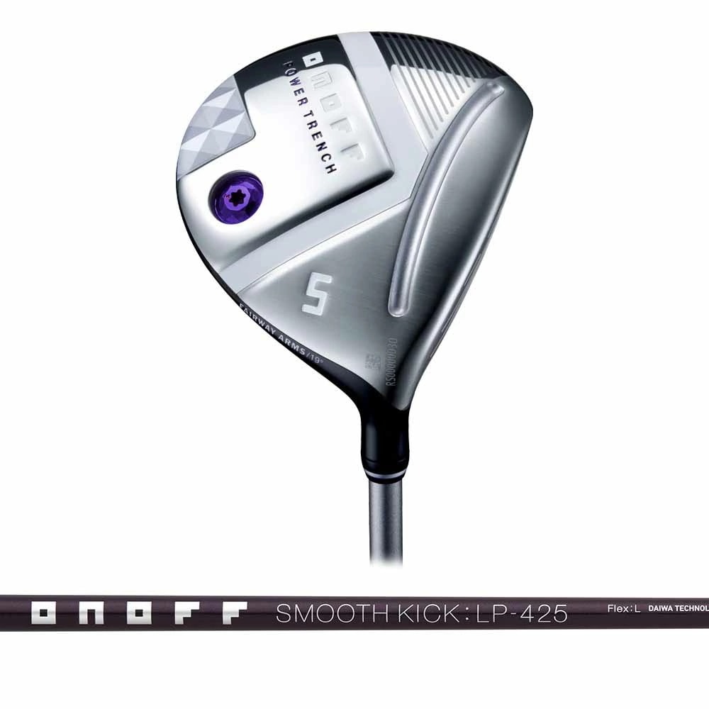【レディース】ONOFF LADY フェアウェイアームズ SMOOTH KICK LP-425F カーボンシャフト 2025