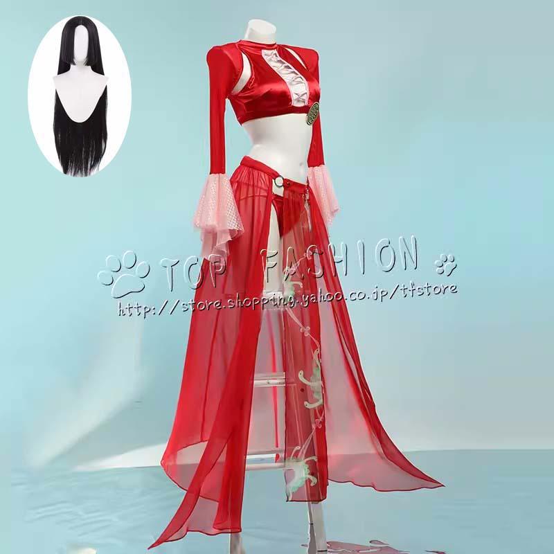 ONE PIECE ワンピース ボア ハンコック 海賊女帝 姫 水着 コスプレ衣装 演出服 クリスマス ハロウィン 文化祭689