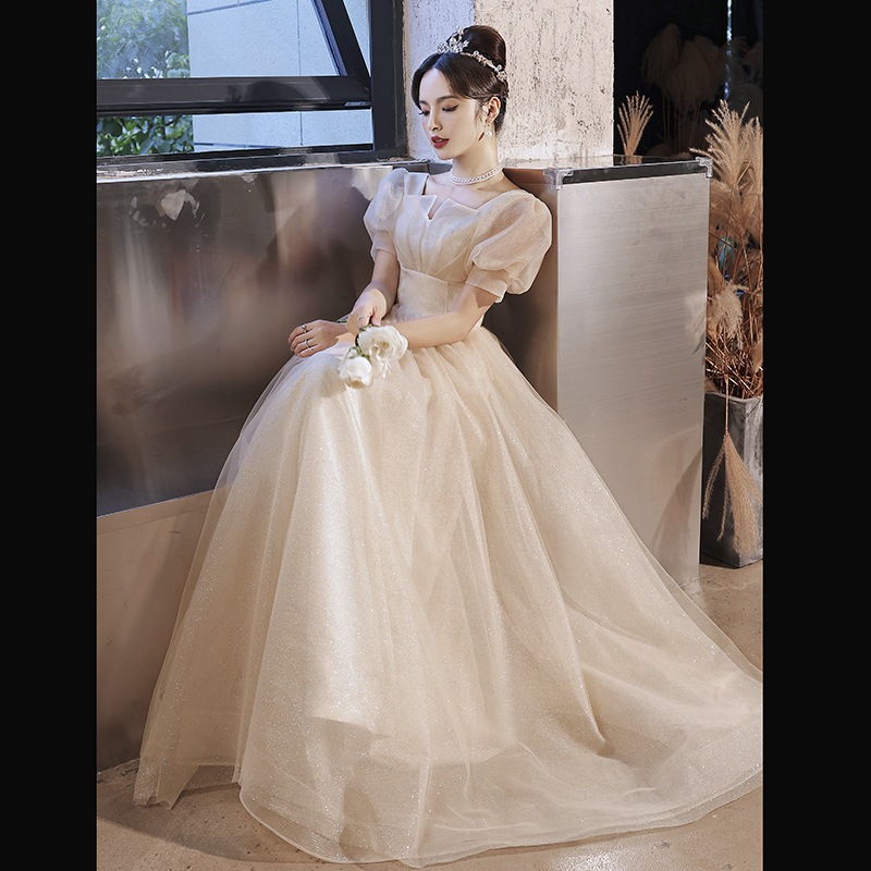 パーティードレス ウェディングドレス ロングドレス ロングワンピース 結婚式 二次会 同窓会 披露宴 お呼ばれ 演奏会 大人 フォーマル 春 夏