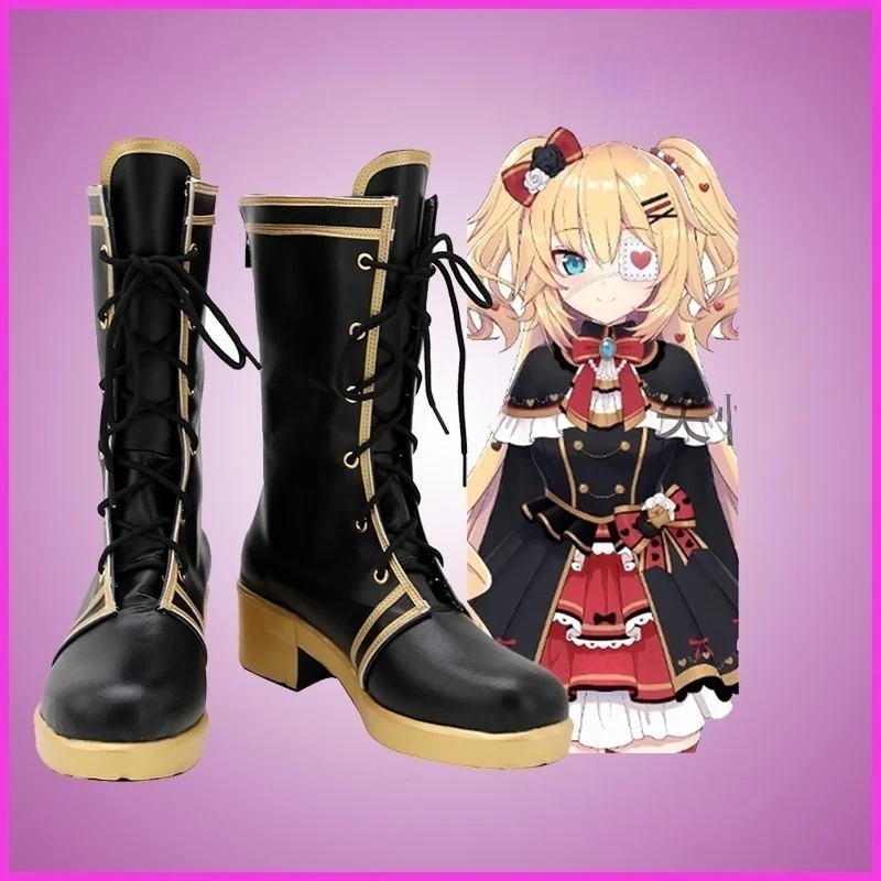 バーチャル　ホロライブ　YouTuber　Vtuber　赤井はあと　コスプレ　靴　ブーツ
