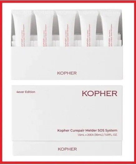 【 4ever Line 】 キュリペアメルダーSOSシステム (20本 * 1.5ml) / メラニン 毛穴 色素 抑制 loverセット あやぱん メルダーシステム sos