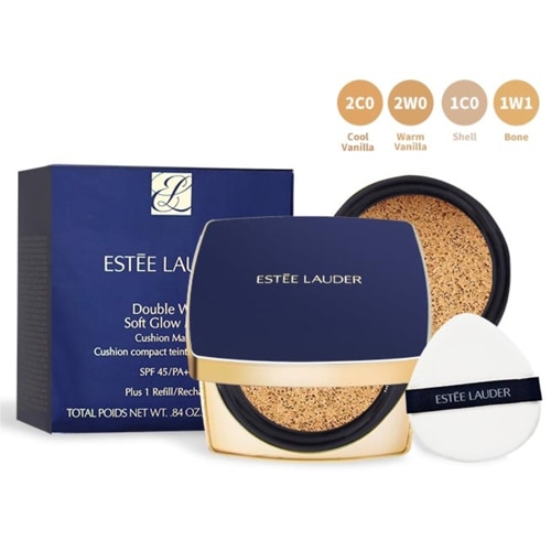 ダブル ウェア ソフト グロウ マット クッション メークアップ SPF 45/PA+++ 24g (12g×2)