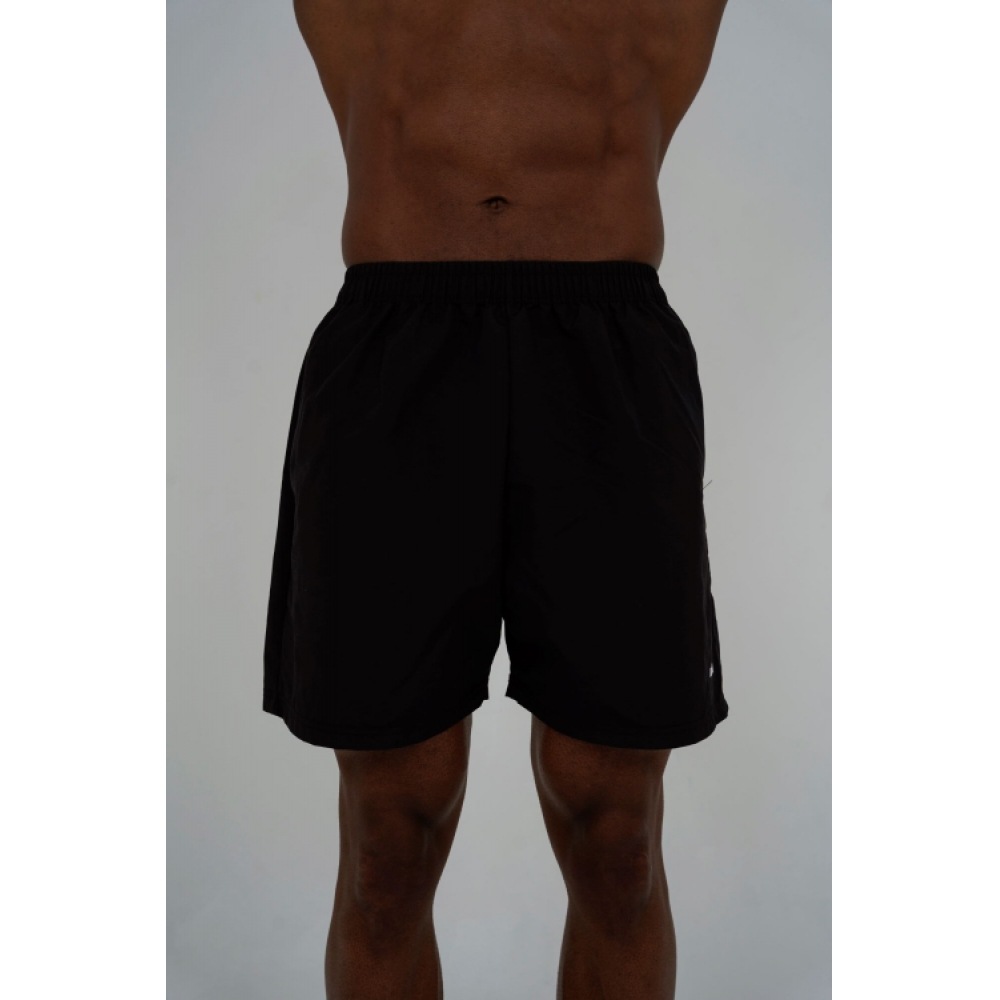 ラフアスレチックナイロン 4パートショーツ-ブラック