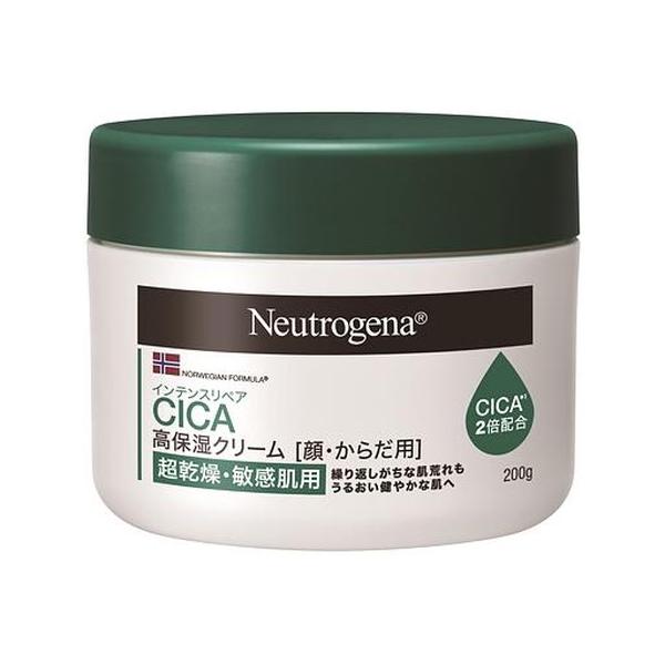 【4個セット】ニュートロジーナ ノルウェーフォーミュラ CICA 高保湿クリーム ジャー 200g