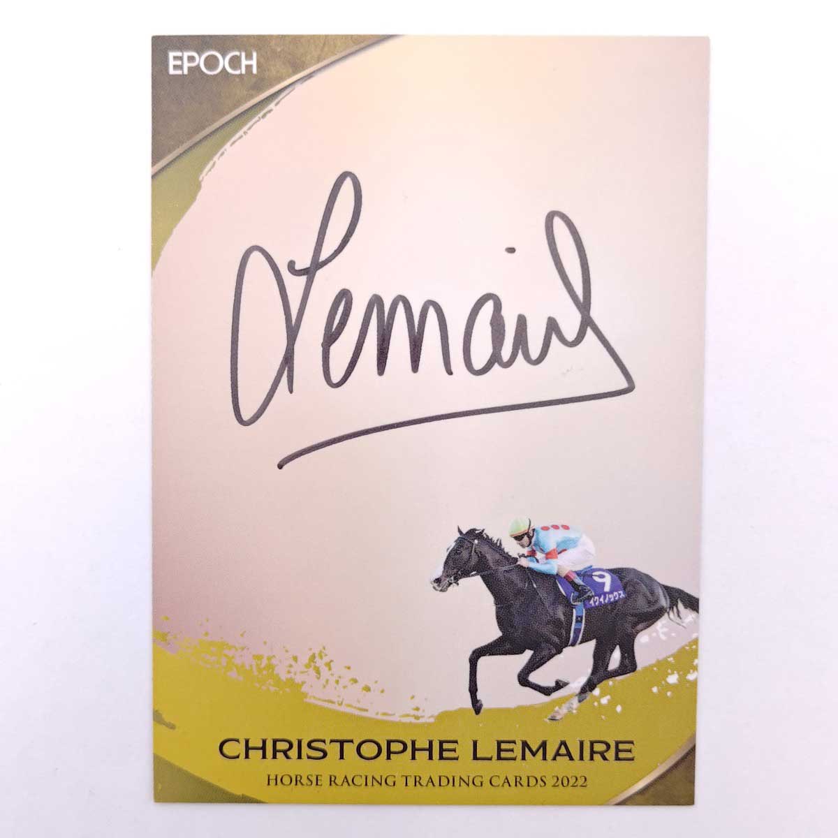 EPOCHホースレーシングカード2023上半期　クリストフ・ルメール　直筆サイン ミントモール / MINT 浦和店 / 2023 EPOCH ホースレーシング ～2023