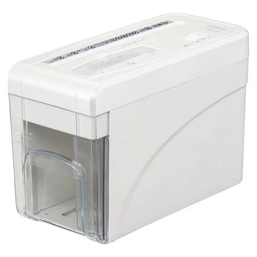オーム電機 SHR-SD05C 卓上式クロスマルチシュレッダー A4×2枚同時細断 CD／DVD・カード細断 コンパクトサイズ ホワイト