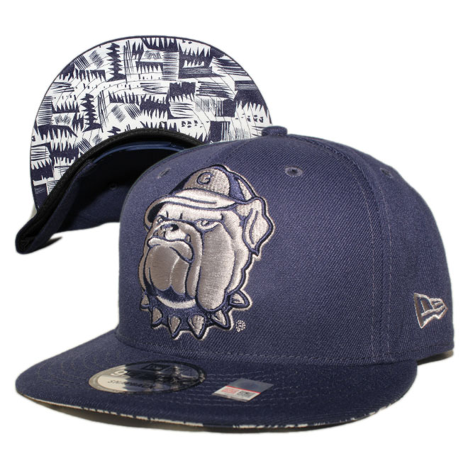 スナップバックキャップ 帽子 9fifty メンズ レディース NCAA ジョージタウン ホヤス フリーサイズ