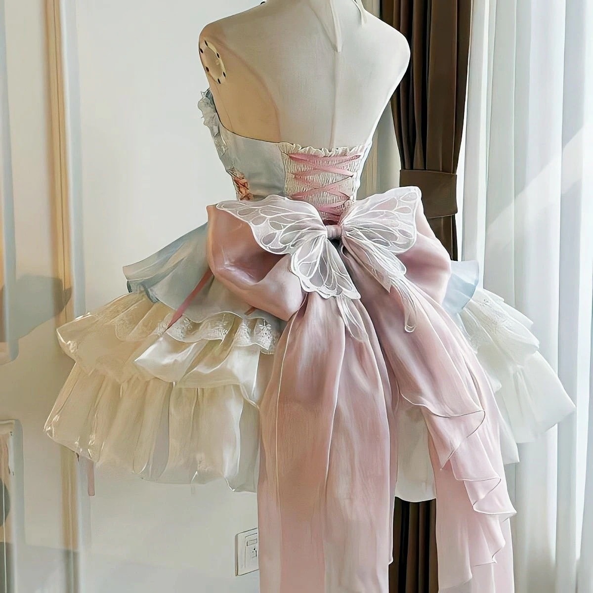 新作エロスの約束 /二次会ワンピーコスプレ/茶会/ロリータワンピース 花嫁 茶会 可愛い ハロウィン 変装 ドレス cos/コスチューム