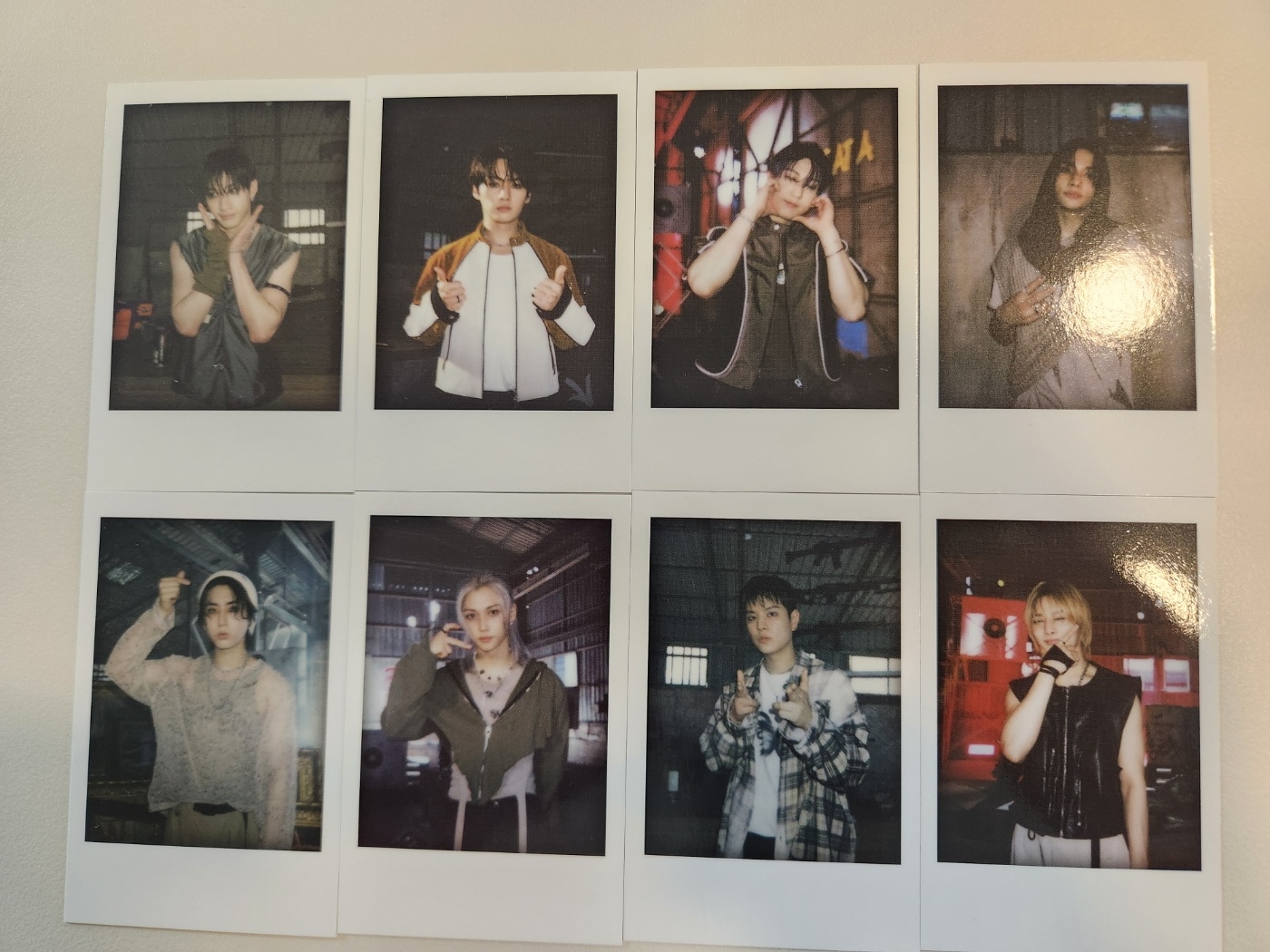 STRAY KIDS ATE SOUND WAVE LUCKY DRAW Polaroid photo card set