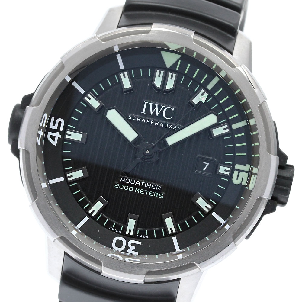 IWC SCHAFFHAUSEN IW358002 アクアタイマー オートマチック2000 自動巻き メンズ 良品 保証書付き_836099【中古】 282,960円