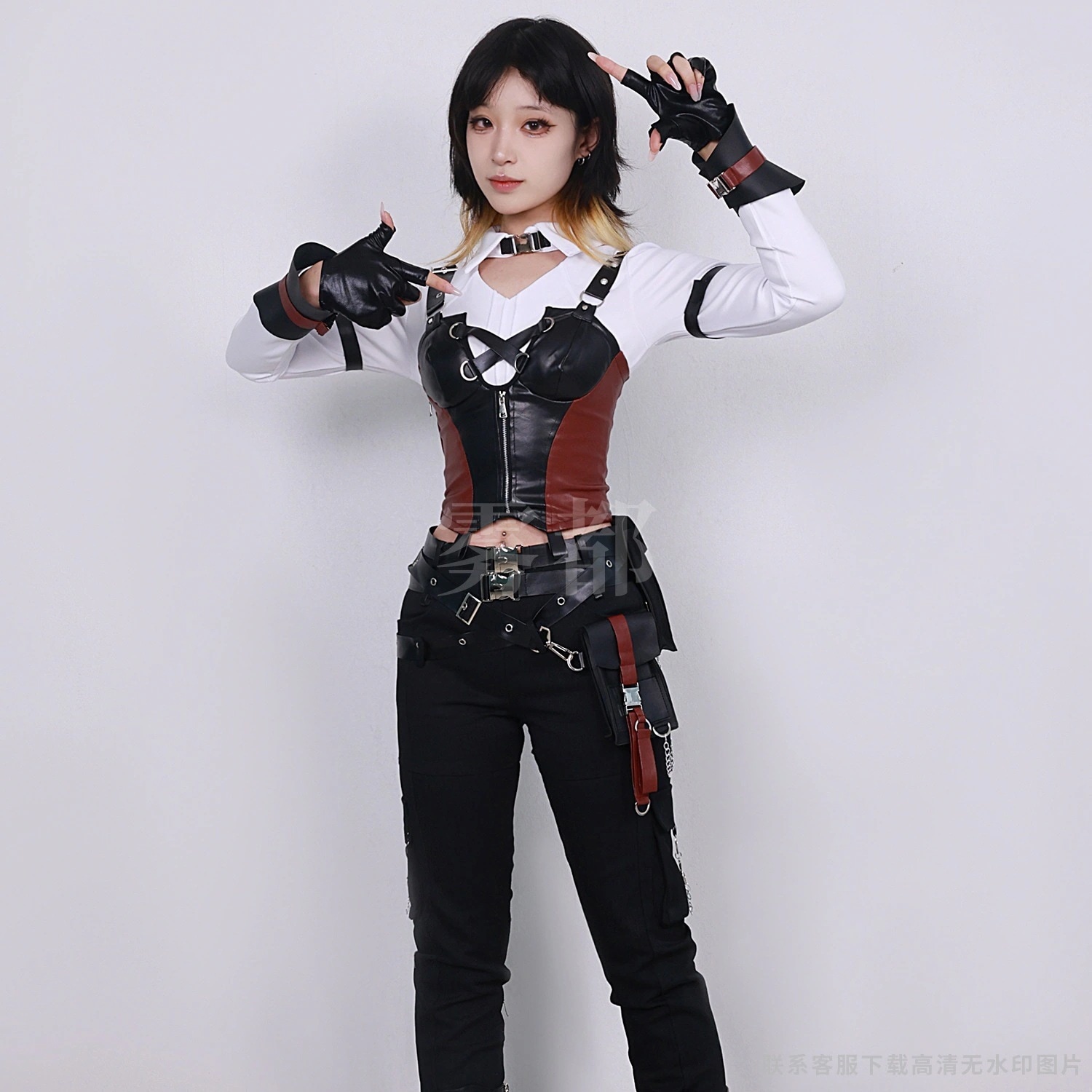 恋と深空服ヒロイン-ハンターパンツCosハンターさん戦闘服ゲームセット