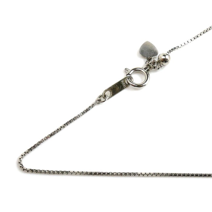 Pt850プラチナ ネックレス ベネチアン 3.2g -46cm レディース 中古