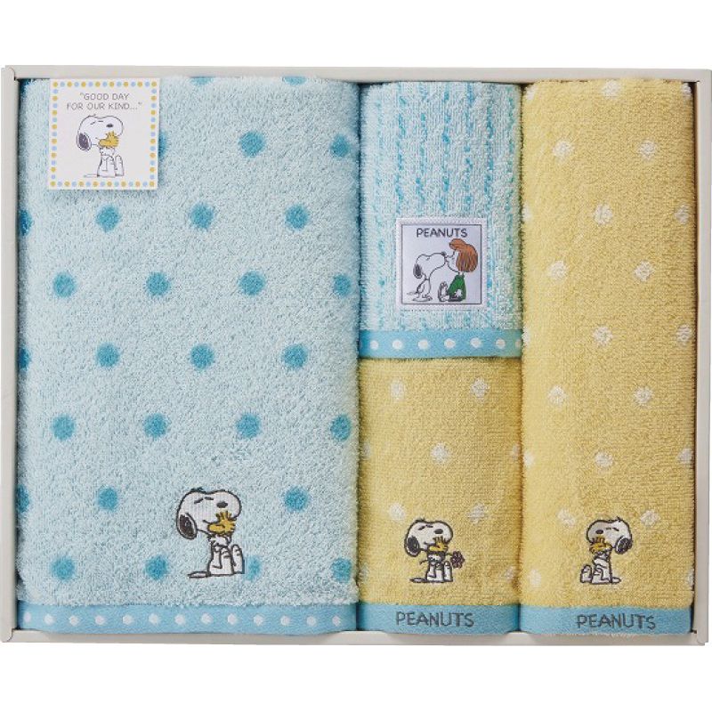 スヌーピー ハグ タオルセット