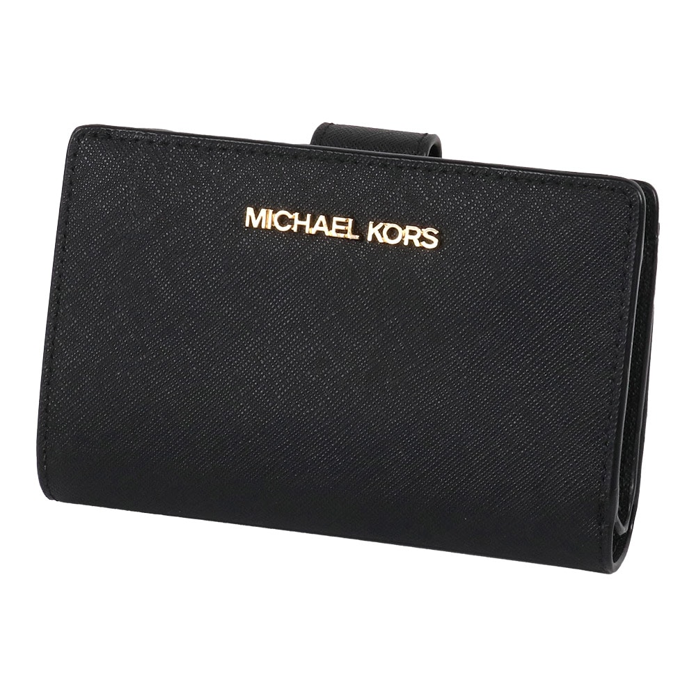 財布 二つ折り財布 35F7GTVF2L BLACK IDウィンドウ アウトレット レディース ウォレット 新作