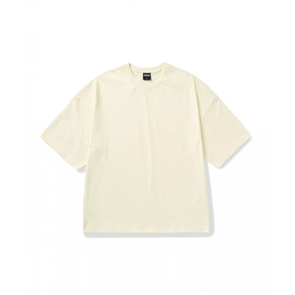 ミニマルプロジェクトシグネチャーロゴポイント半袖Tシャツ MST157 [アイボリー] 5,480円