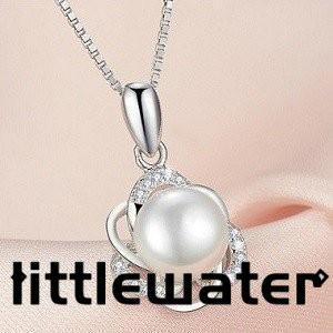 ネックレス レディース 天然淡水パール 一粒 お花 フラワー 彼女 誕生日プレゼント ギフト 妻 入学式 卒業式 母の日ギフト