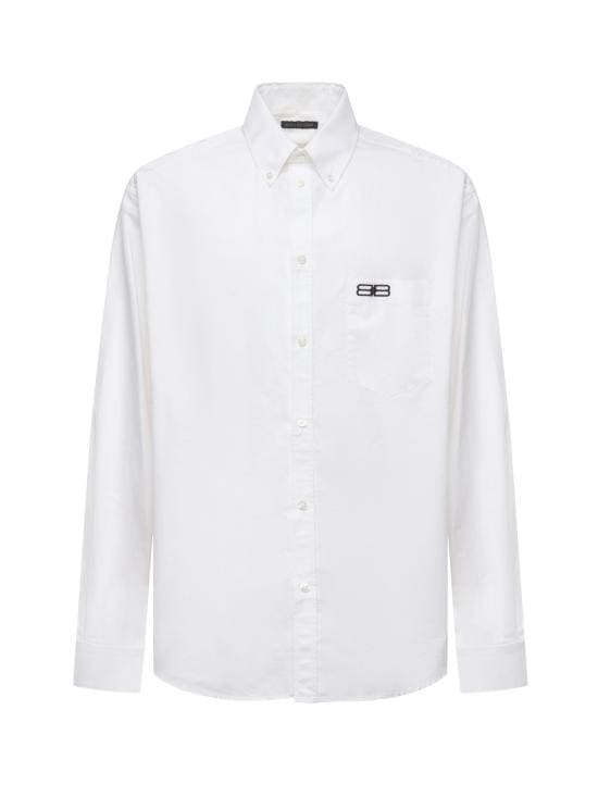 BALENCIAGA Men Shirts 850816 TRM289000 White