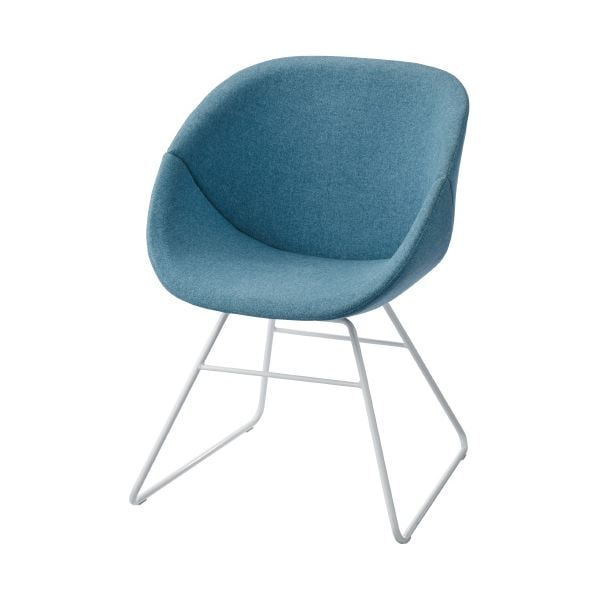 FRENZ ラウンジチェア RDP3-RW BL ブルー ループ脚WH 27,178円