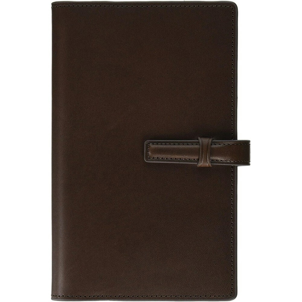 ダヴィンチ グランデ オールアースレザー システム手帳 聖書サイズ 15mm ダークブラウン DB4054E 14,296円