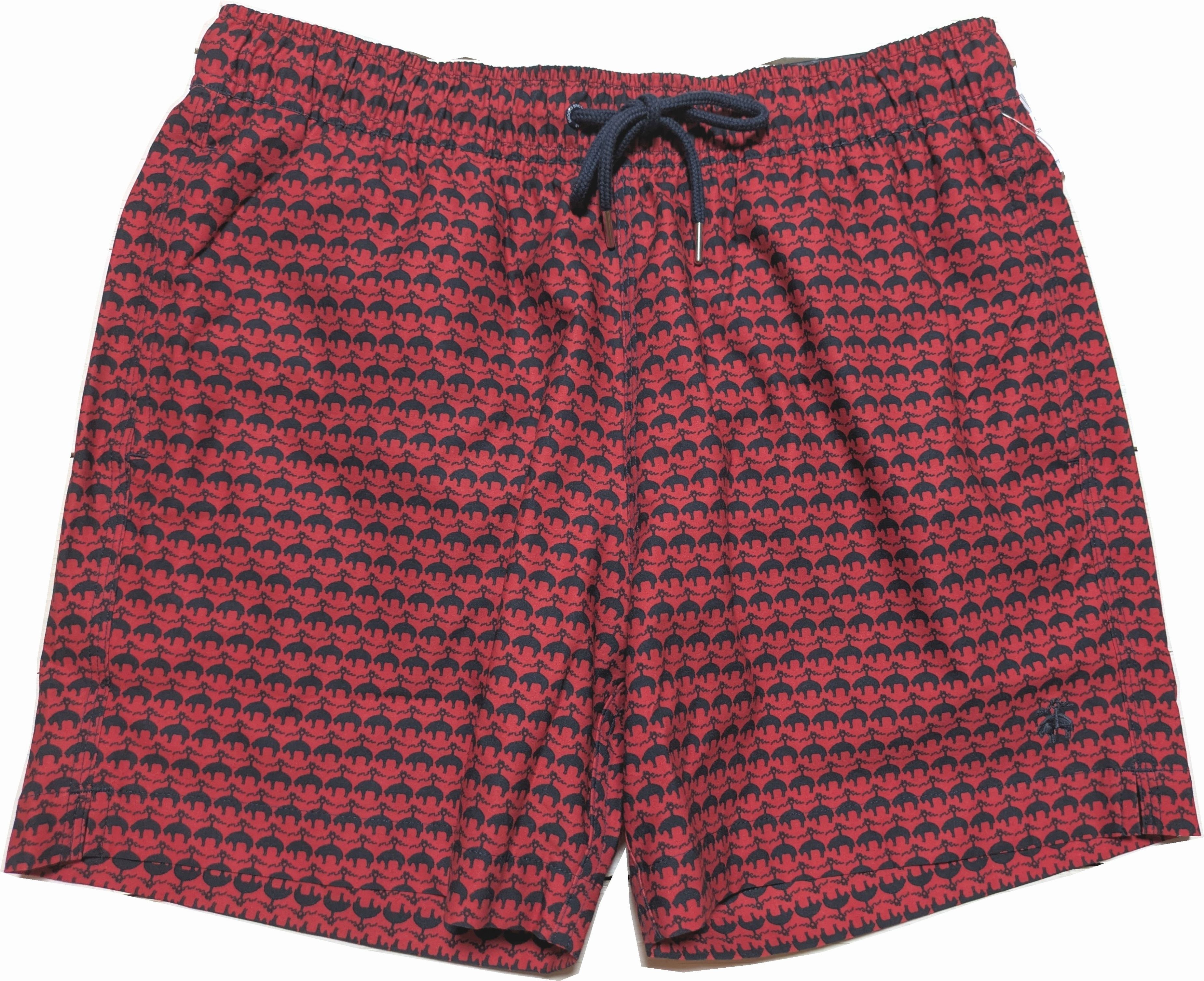 ブルックスブラザーズ 海水パンツ スイムパンツ サーフトランクス 水着 レッド Brooks Brothers 037