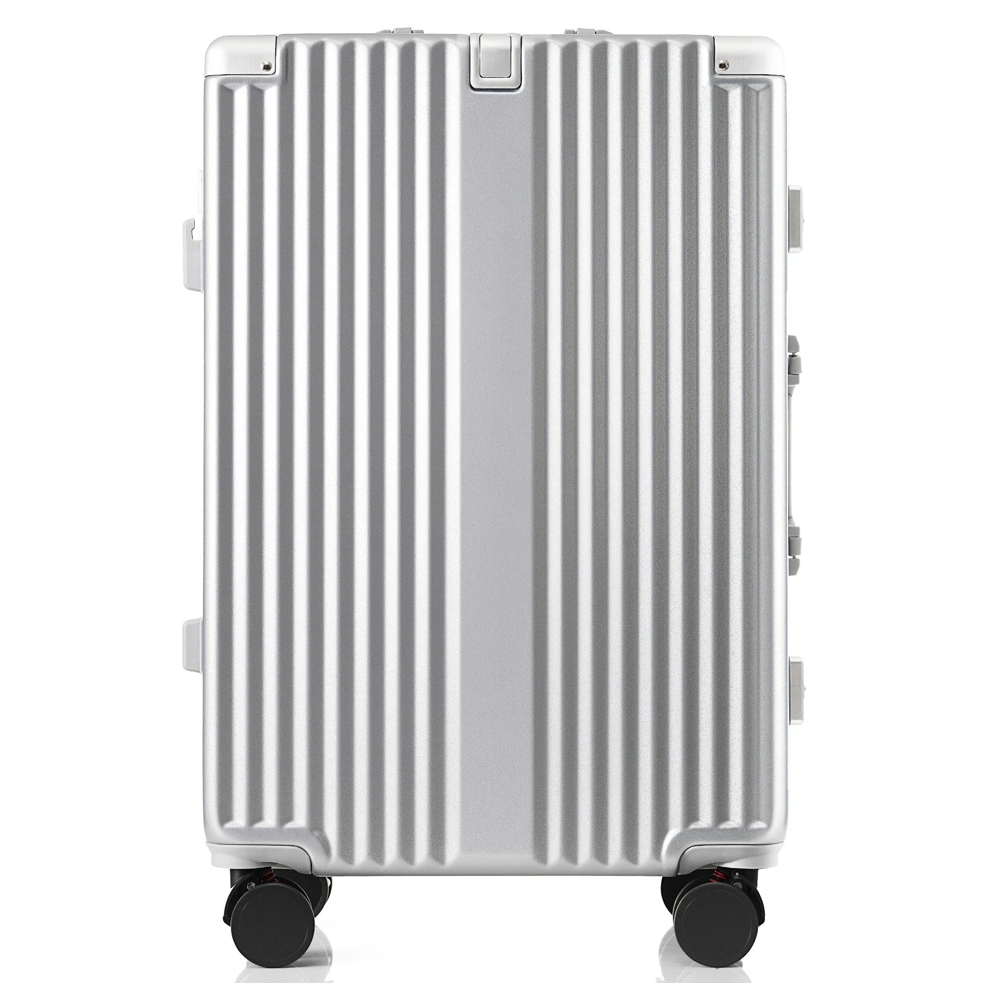 スーツケース Sサイズ フレームタイプ 機内持ち込み キャリーケース キャリーバッグ アルミ USBポート付き カップホルダー フック式底足 ストッパー付き 軽量 おしゃれ 静音 海外 高級感