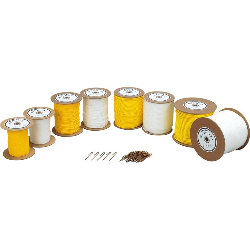 カネヤ(kaneya) ラインロープ5X200 学校 機器 器具 (k2294-yl)