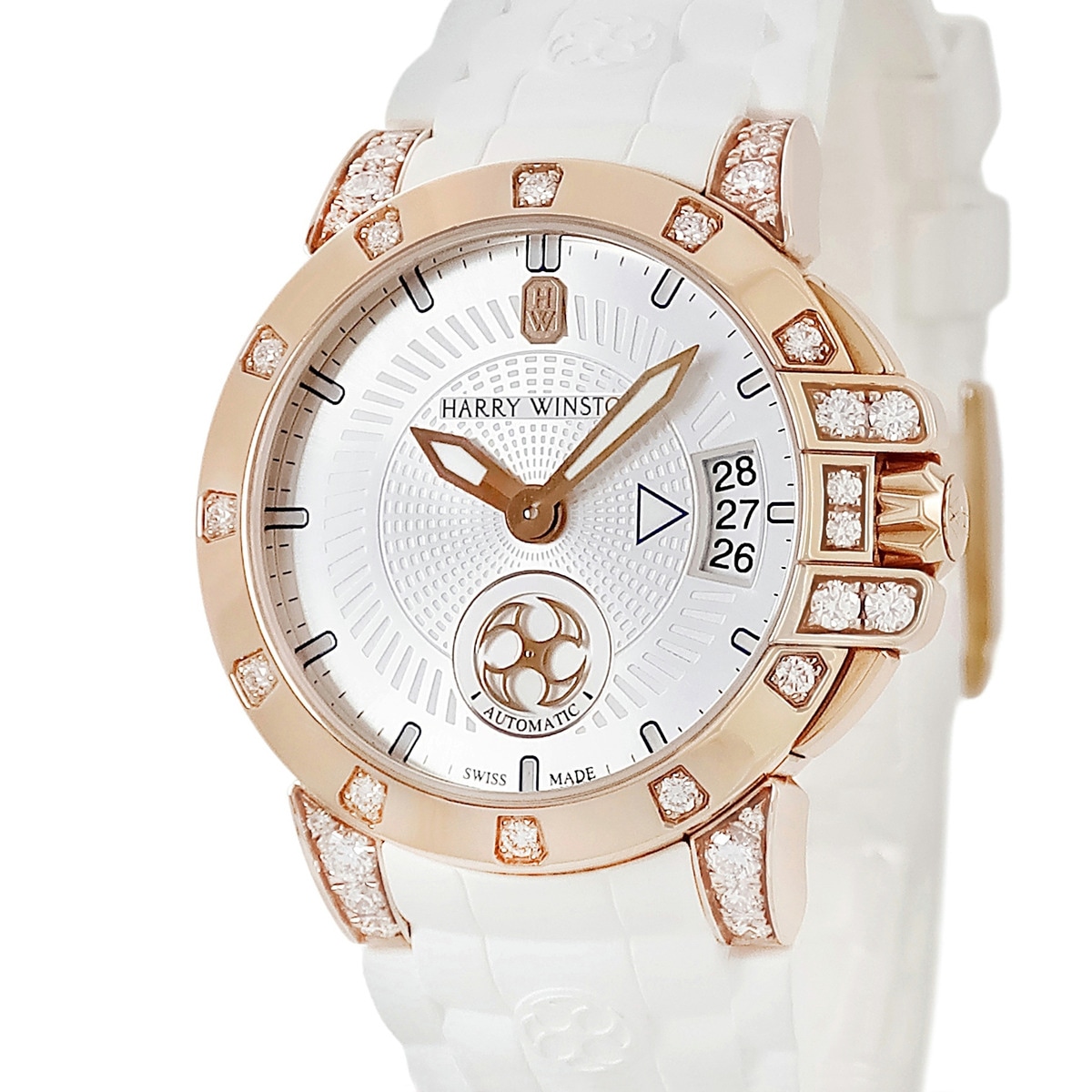 オーシャン オートマティック OCEAHD36RR001 自動巻き メンズ レディース K18RG無垢 純正ダイヤ 3年保証