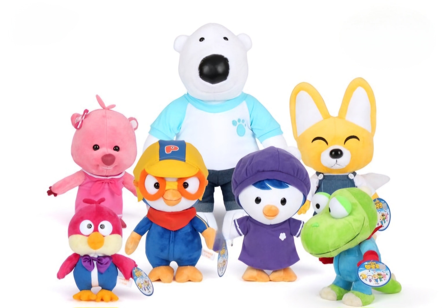 ポロロと仲間たち ぬいぐるみ 7種類