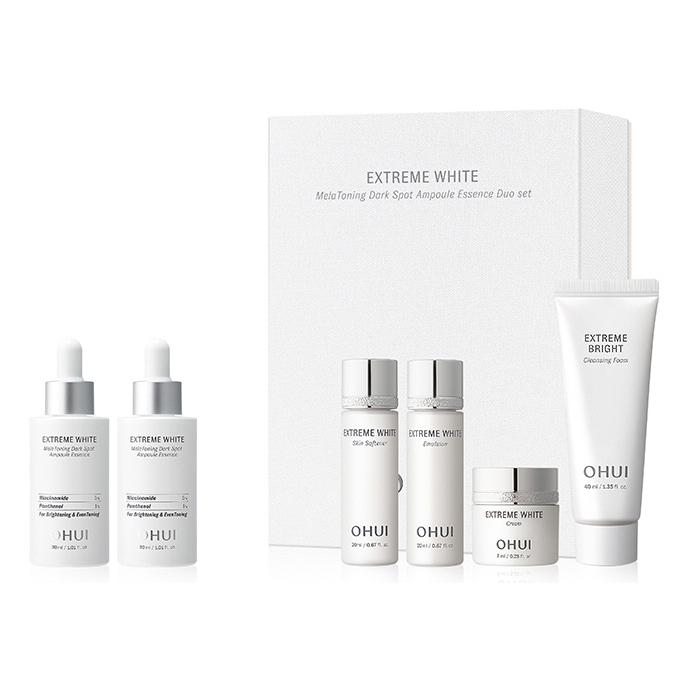 エクストリーム ホワイト メラトーニング ダークスポット アンプル エッセンス 30ml+30ml 企画セット/美容液/セラム/Extreme Mela Toning Dark