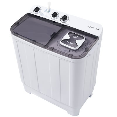 G19二槽式洗濯機 縦型洗濯機 洗濯7kg/脱水槽4.5kg 大容量 タイマー機能