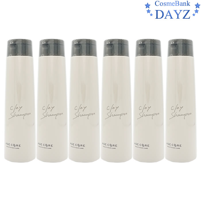 フォード エイジケア クレイ シャンプー 290mL 6点セット 男女兼用 ユニセックス エイジキュアエイジケア 【ミアンビューティー／三口産業】