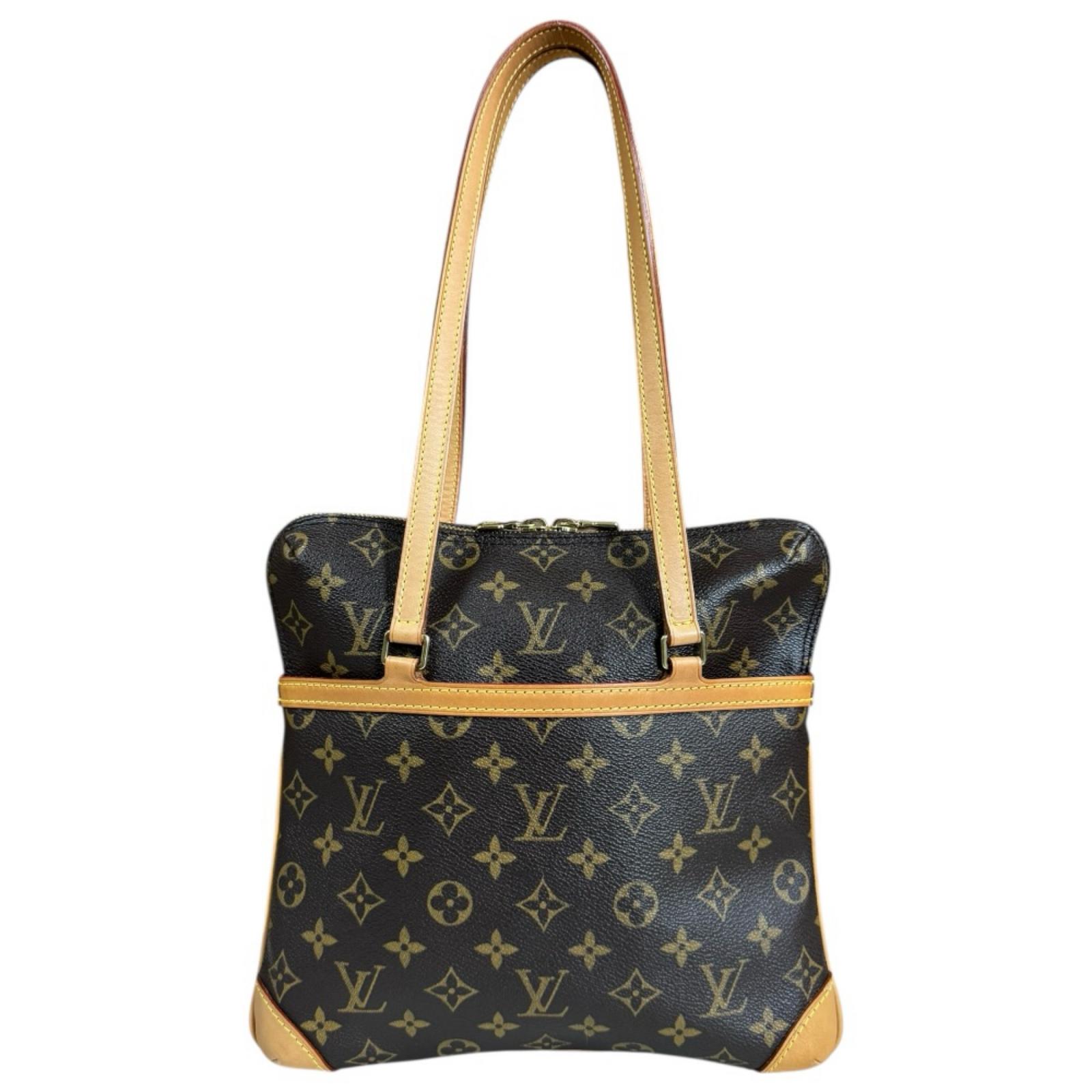 ルイヴィトン クーサンGM モノグラム ショルダーバッグ モノグラムキャンバス M51141 ブラウン LOUIS VUITTON 中古