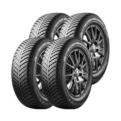 25年製 [4本セット] Vector 4Seasons Hybrid 205/65R15 94H 15インチ 夏 冬 通年雪道 長持ち 省燃費 [営業日午前着金で即出荷][取付店へ直送可]