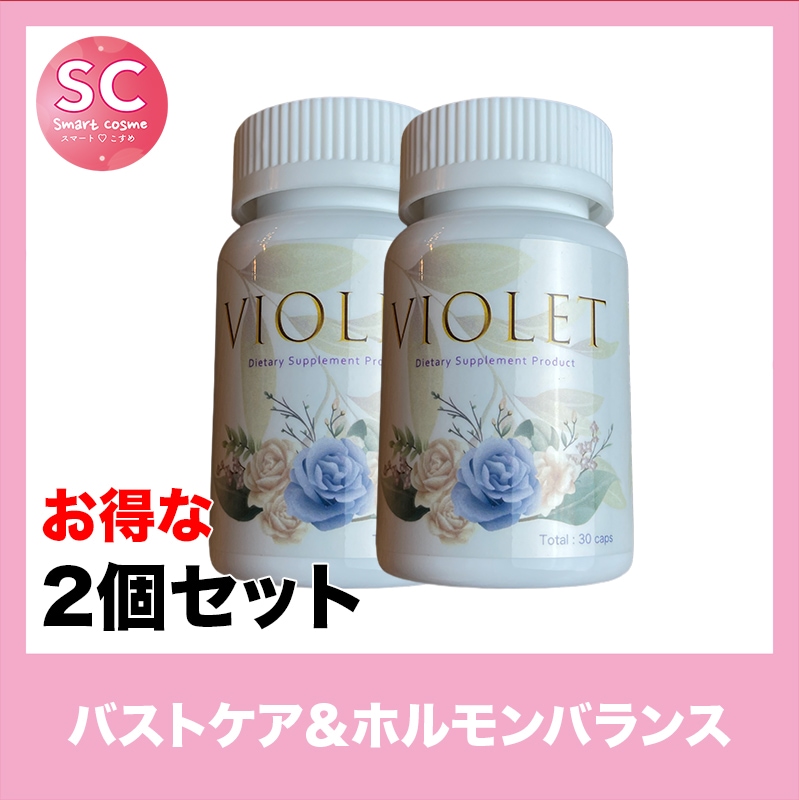 VIOLET(ヴァイオレット) お得な2個セット ふんわりボリュームあるバスト作りのお手伝い 5,808円