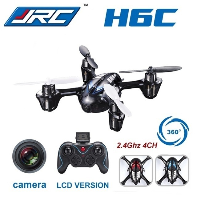カメラとの熱い販売JJRC H6C新バージョン2.4G 4CHヘッドレスモードクワッドローター