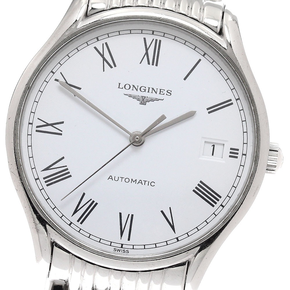 ロンジン LONGINES L4.860.4 リール デイト 自動巻き メンズ _942673【中古】