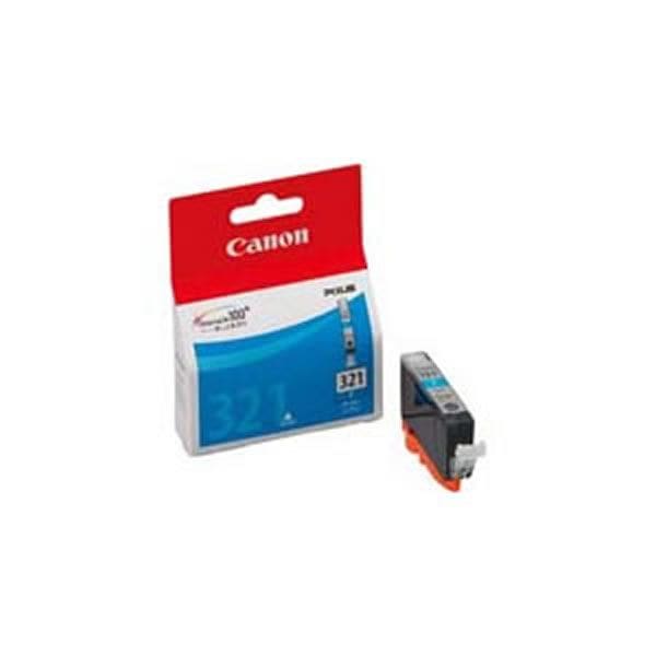 (業務用5セット)(純正品) Canon キャノン インクカートリッジ/トナーカートリッジ (BCI-321C C シアン) ×5セット
