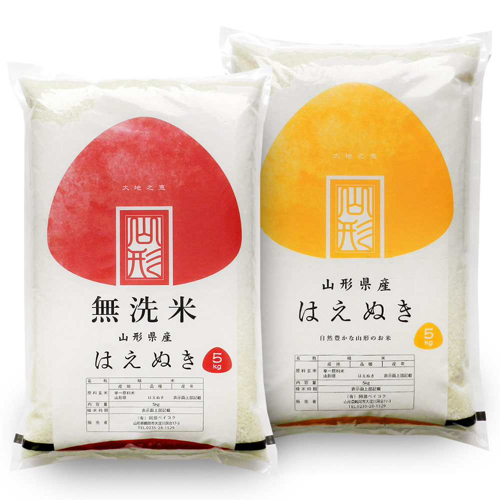 はえぬき 10kg (5kgｘ2袋) 山形県産 令和6年産