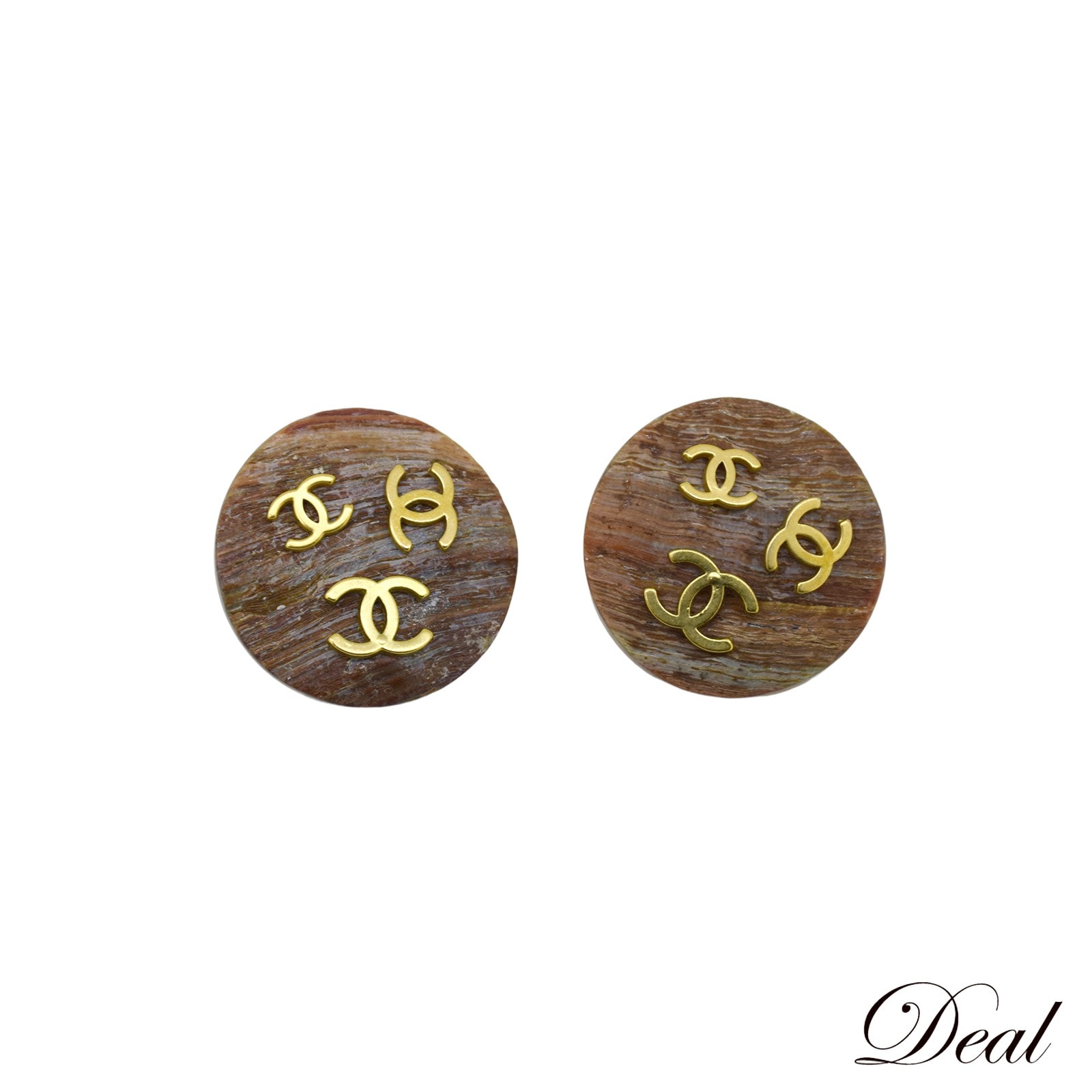 SALE シャネル シェル ココマーク 94P レディース イヤリング