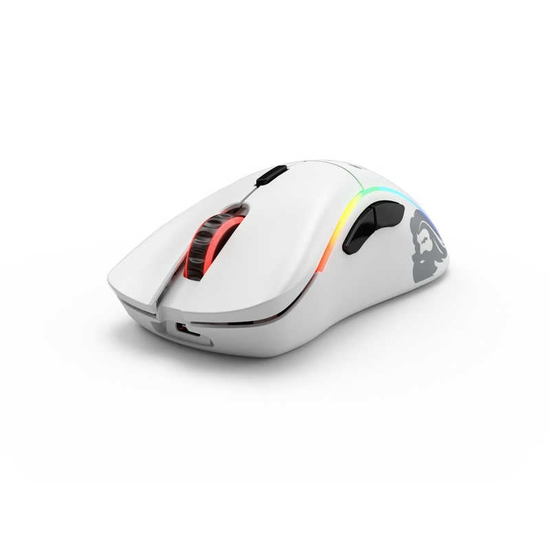 GLORIOUS　Glorious Model D Wireless Matte White ［光学式 /有線/無線(ワイヤレス) /6ボタン］　GLO-MS-DW-MW