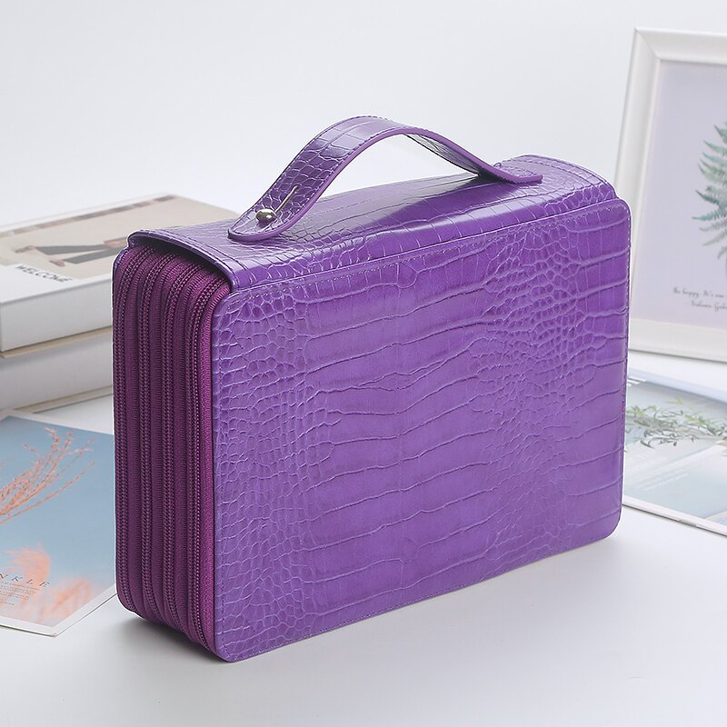 200穴鉛筆ケース学校鉛筆ケース大容量刑法ボックスビッグpencilholder女の子ペンバッグ文房