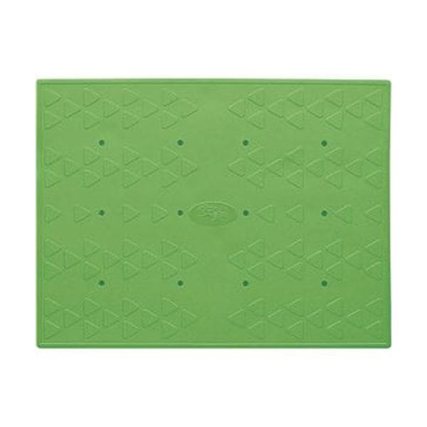 (まとめ)アロン化成 吸着すべり止めマット浴槽内用 C 28×36cm グリーン 535-129 1パック(2枚)(×5セット)