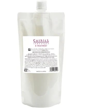 [国内正規品]コスメイカー キューティクル コットン トウカンゲン クロストリートメント 500ml 生キューティクル クセ うねり 補正 髪質改善 髪管理 バンブーシリコーン 縮毛矯正