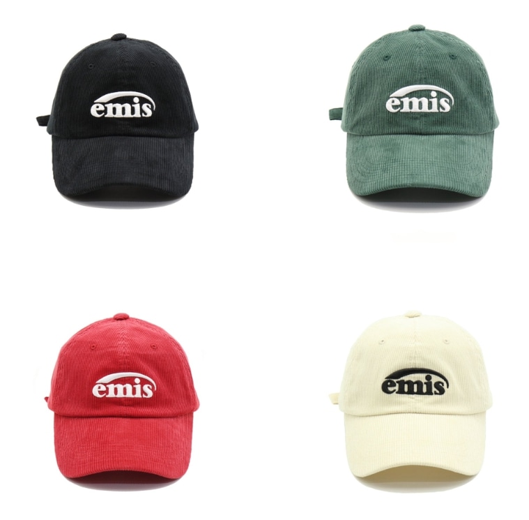 emis NEW LOGO CORDUROY EMIS CAP 4color